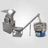 Chemical grinding, conveying, screening line